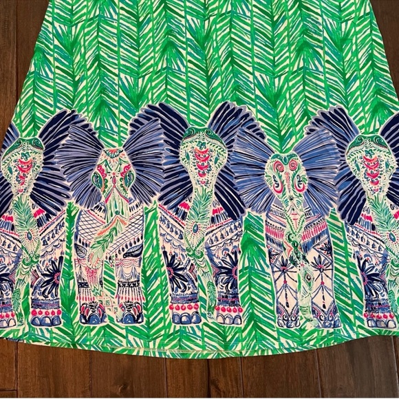 LILLY PULITZER Ruari Maxi Skirt Toucan Green XSA - Picture 2 of 5